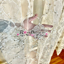 Încarcă imaginea în vizualizatorul Galerie, Perdea Broderie Barok Ivoire