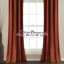 Încarcă imaginea în vizualizatorul Galerie, Draperie Catifea Uni Caramiziu