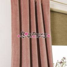 Încarcă imaginea în vizualizatorul Galerie, Draperie Catifea Uni Roz-inchis