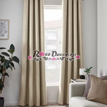 Încarcă imaginea în vizualizatorul Galerie, Draperie Blackout Uni Mat Crem