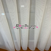 Încarcă imaginea în vizualizatorul Galerie, Perdea INA Borangic Dungat 02