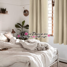 Încarcă imaginea în vizualizatorul Galerie, Draperie Blackout Uni Mat Bej