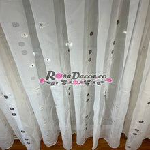 Încarcă imaginea în vizualizatorul Galerie, Perdea Voal Flowers 02