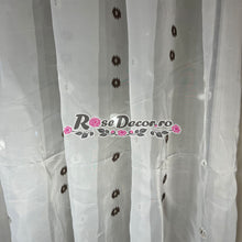 Încarcă imaginea în vizualizatorul Galerie, Perdea Voal Flowers 02