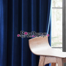 Încarcă imaginea în vizualizatorul Galerie, Draperie Catifea Uni Albastru