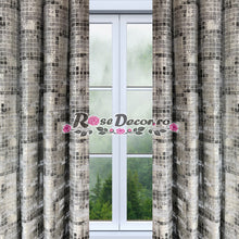 Încarcă imaginea în vizualizatorul Galerie, Draperie Mozaic Gri