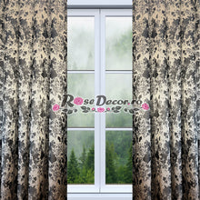 Încarcă imaginea în vizualizatorul Galerie, Draperie Oriental Gri Inchis - Argintiu