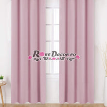 Încarcă imaginea în vizualizatorul Galerie, Draperie Blackout Uni Mat Roz