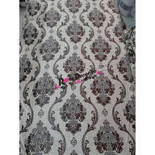 Încarcă imaginea în vizualizatorul Galerie, Draperie Blackout Barok, Crem-Maro