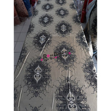 Încarcă imaginea în vizualizatorul Galerie, Draperie Luxury Crem & Negru 01