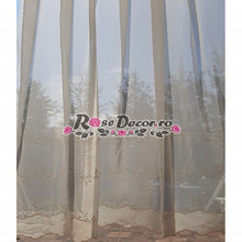 Încarcă imaginea în vizualizatorul Galerie, Perdea Broderie Voal New 32