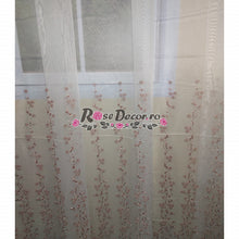 Încarcă imaginea în vizualizatorul Galerie, Perdea Broderie TUL DELUXE 03 (ROZ)