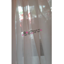 Încarcă imaginea în vizualizatorul Galerie, Perdea Triplu-Voal Simplu Roz-Deschis