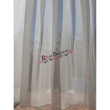 Încarcă imaginea în vizualizatorul Galerie, Perdea Kris Simplu Alb-Unt