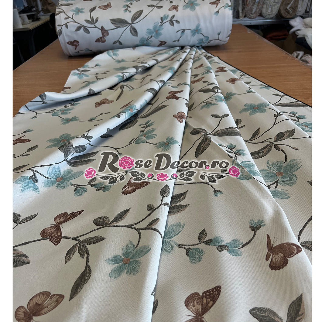 Draperie Blackout Print Floral de Vara #3