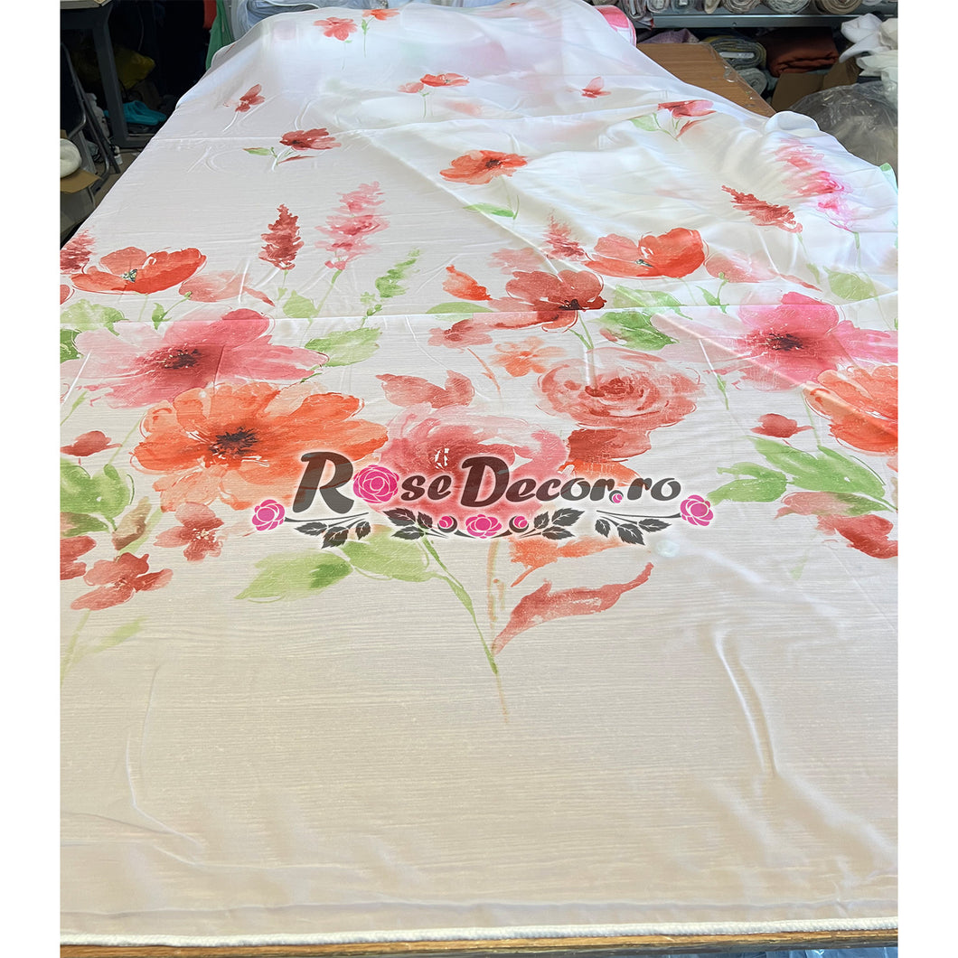 Perdea Matase Print Fantezie #1