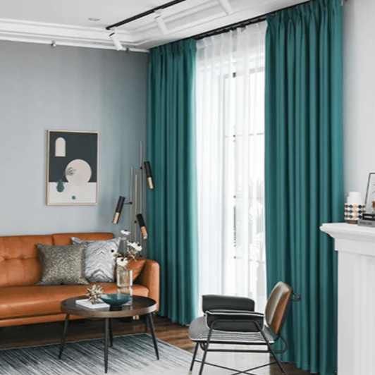 Draperie Blackout Din In Turcoaz